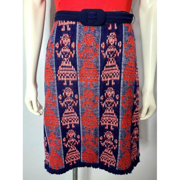 Vintage Novelty Print Set, 70s Howard Wolf, Dress and‎ Jacket Set, Tapestry Set - Picture 5 of 10